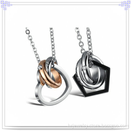 Fashion Accessories Stainless Steel Jewelry Pendant Necklace (HR3439)
